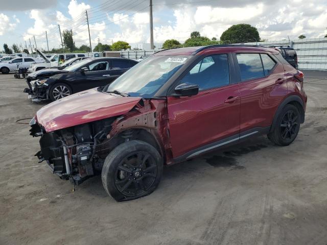  NISSAN KICKS 2021 Burgundy