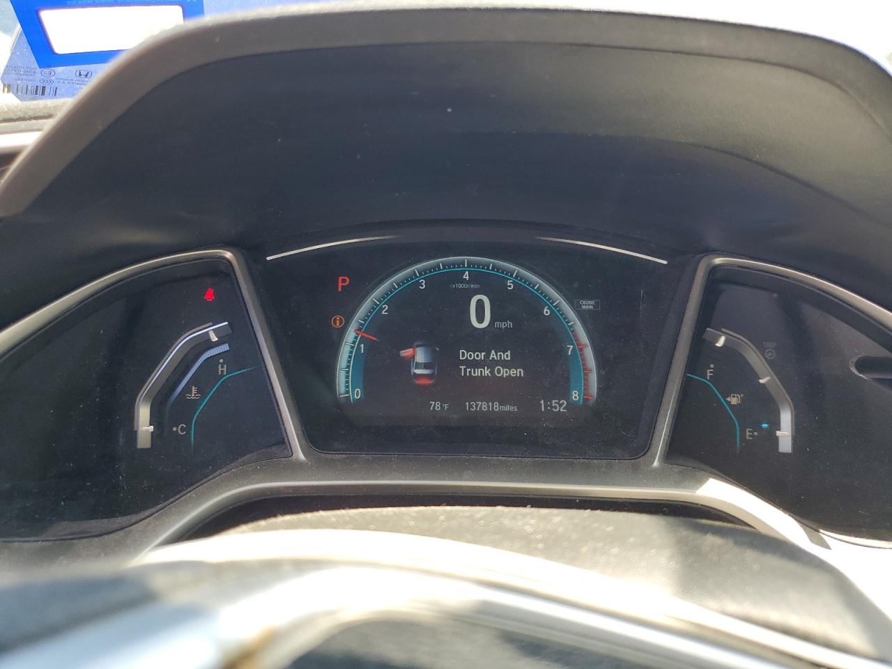 2018 Honda Civic Ex VIN: 19XFC2F75JE016138 Lot: 84243145