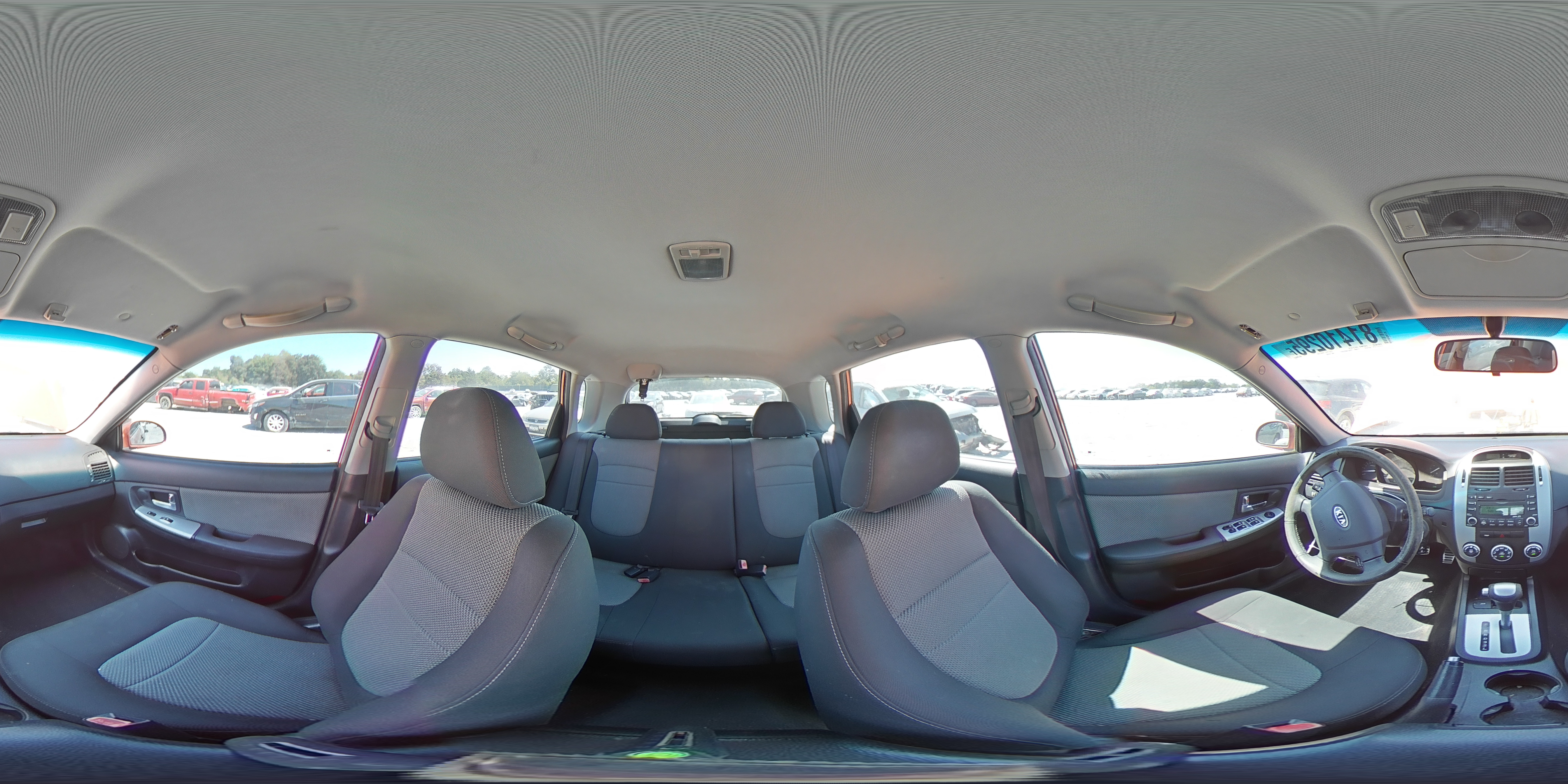 2008 Kia Spectra5 5 Sx VIN: KNAFE161285019355 Lot: 81410295