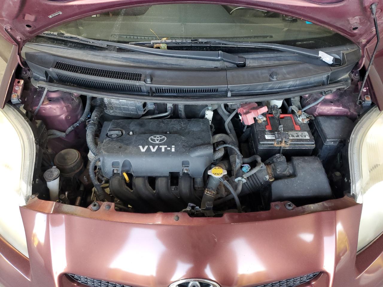 2010 Toyota Yaris VIN: JTDKT4K38A5319925 Lot: 72001805