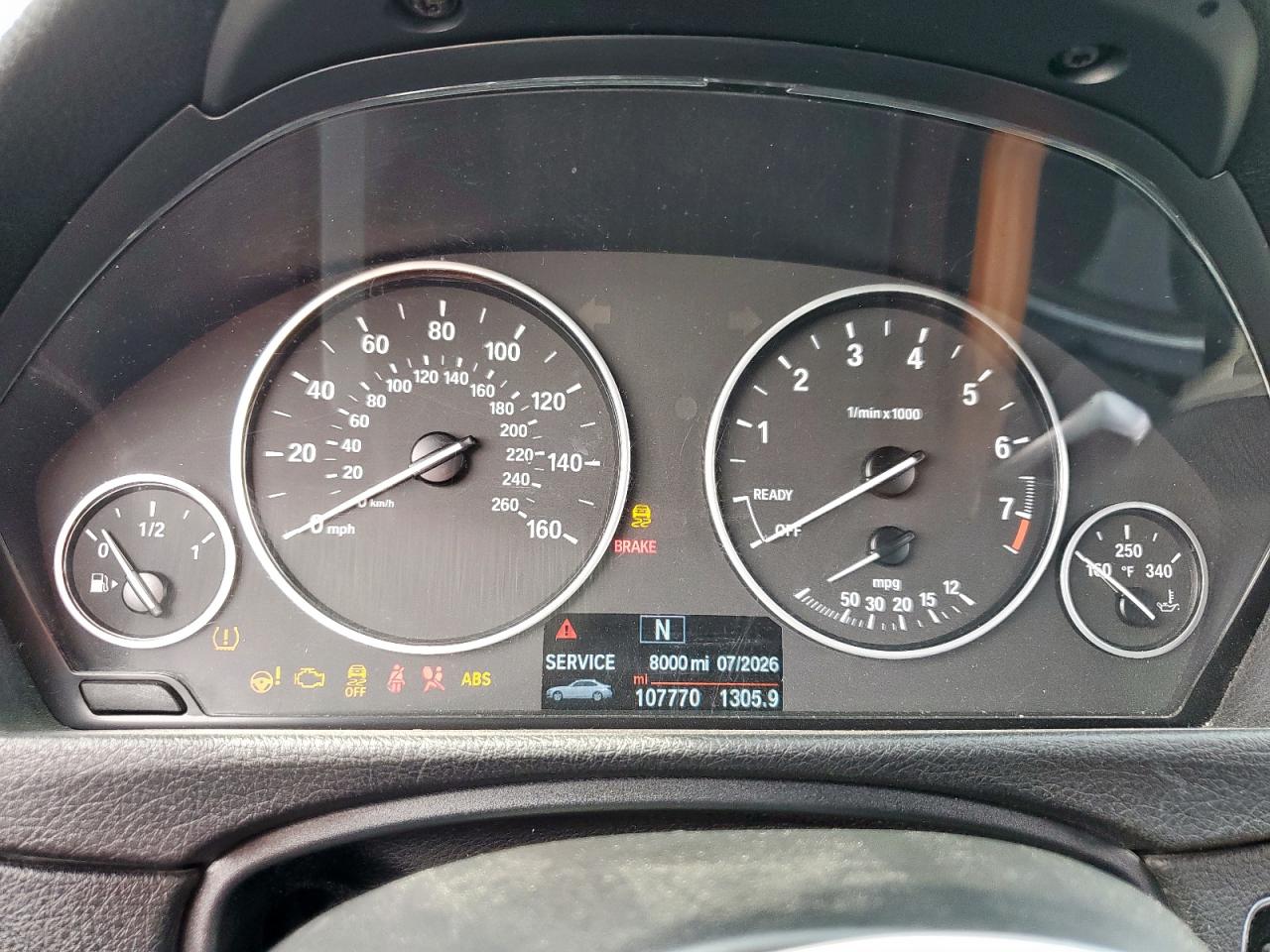 2014 BMW 320 I VIN: WBA3B1C54EK133227 Lot: 71732565