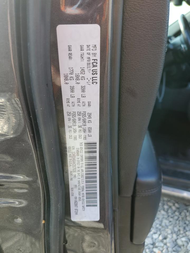 2017 Dodge Durango Sxt VIN: 1C4RDHAG4HC917636 Lot: 80108555