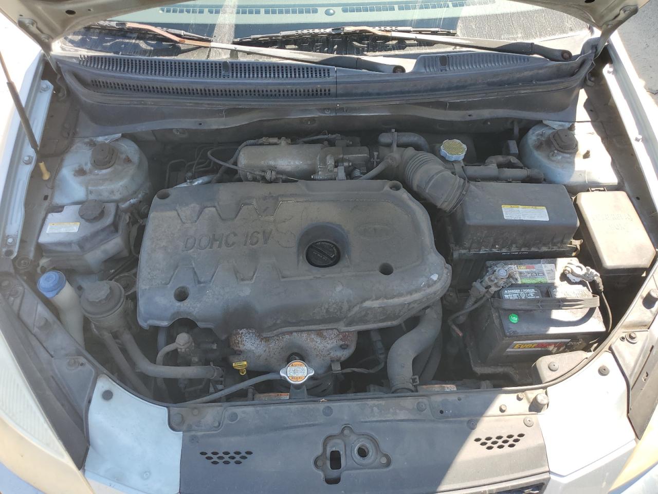 2007 Kia Rio Base VIN: KNADE123676214107 Lot: 80679065