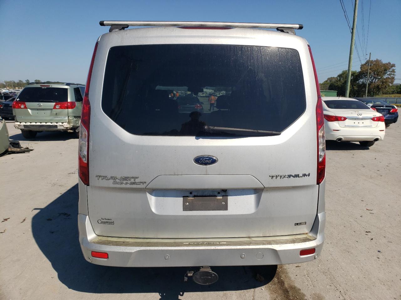 2017 Ford Transit Connect Titanium VIN: NM0GE9G76H1332003 Lot: 82129575