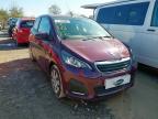 2016 PEUGEOT 108 ACTIVE  for sale at Copart BRISTOL