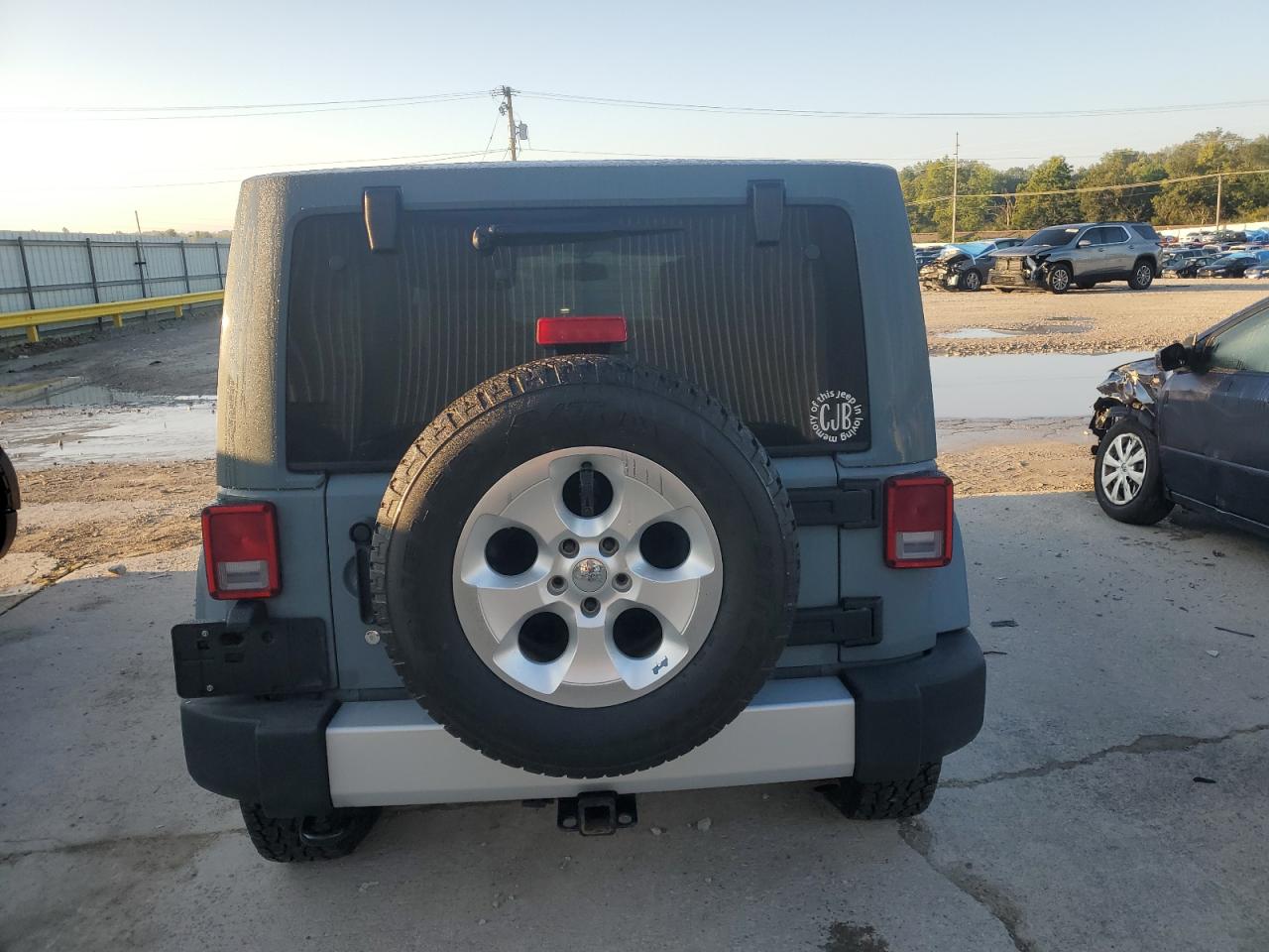 2014 Jeep Wrangler Unlimited Sahara VIN: 1C4BJWEG6EL126822 Lot: 82061025