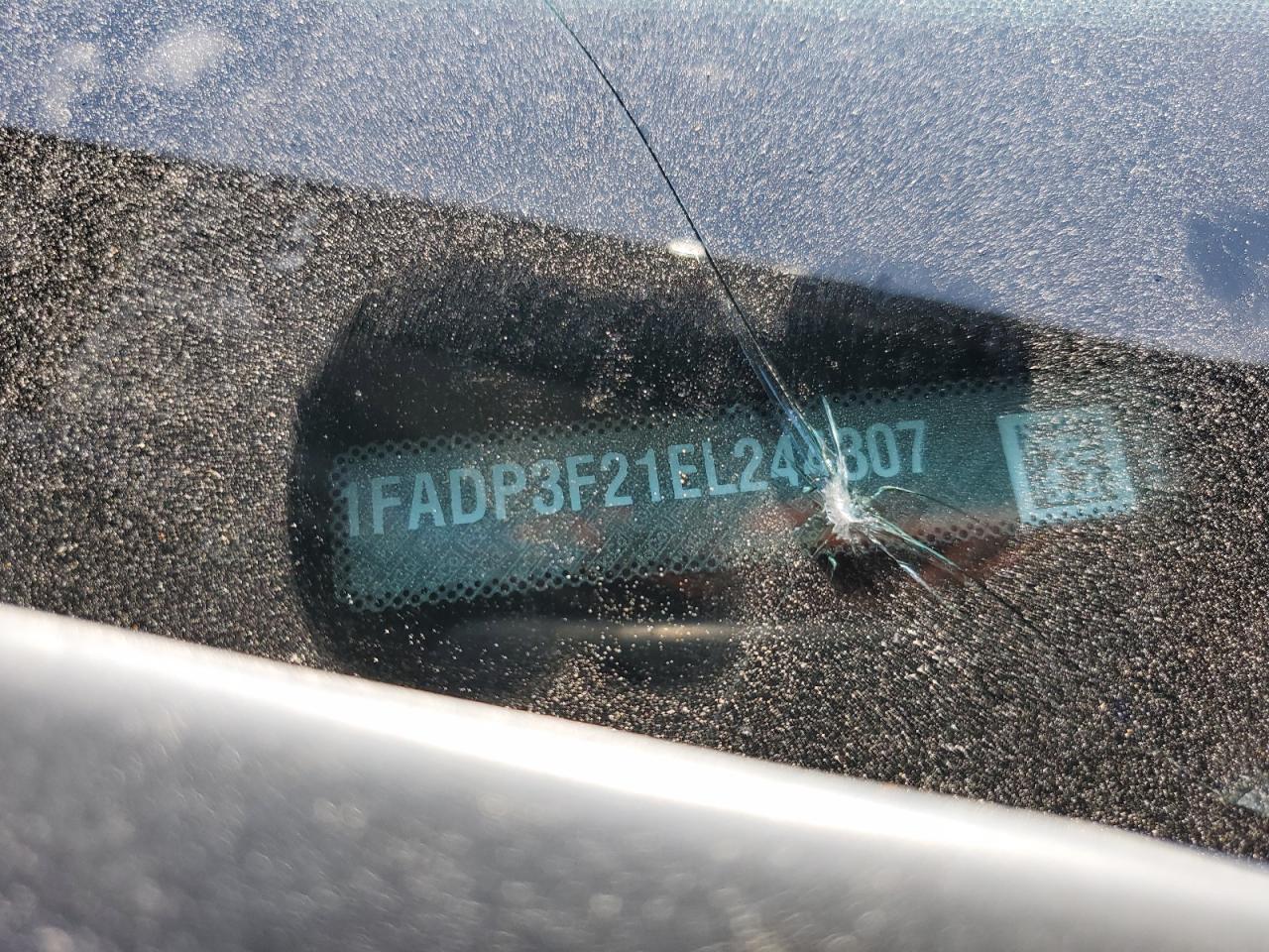 2014 Ford Focus Se VIN: 1FADP3F21EL244807 Lot: 80653845