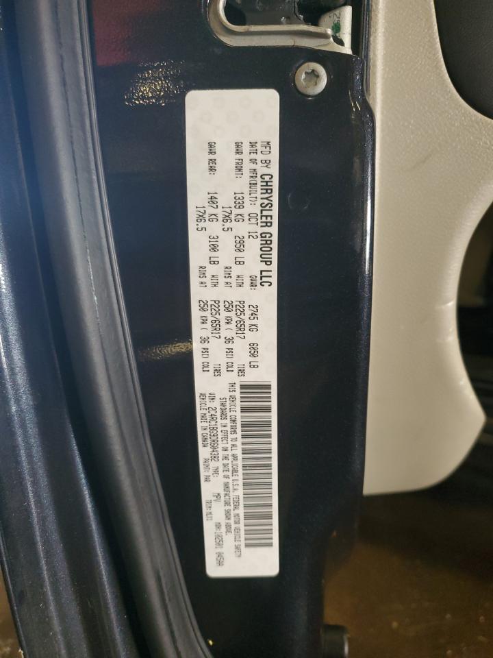 2013 Chrysler Town & Country Touring VIN: 2C4RC1BG9DR604382 Lot: 82155415