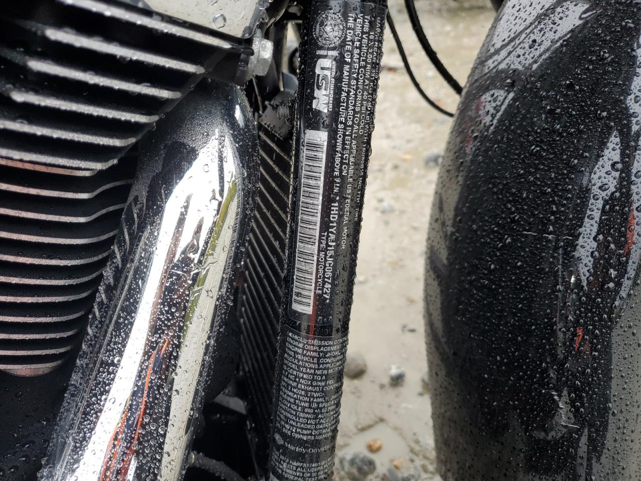 2018 Harley-Davidson Flhc Heritage Classic VIN: 1HD1YAJ15JC067427 Lot: 83946795