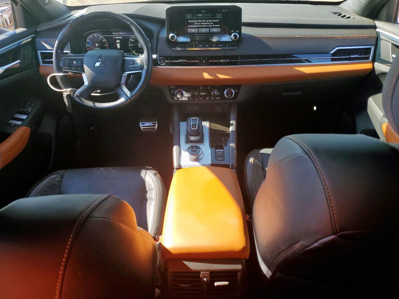 2022 Mitsubishi Outlander Sel VIN: JA4J3VA80NZ071564 Lot: 70951595