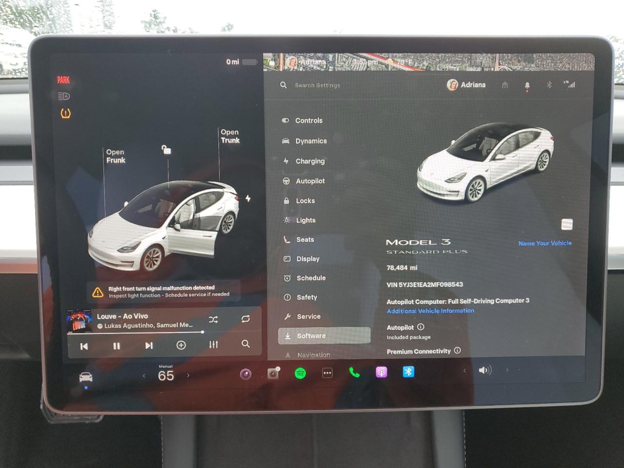 2021 Tesla Model 3 VIN: 5YJ3E1EA2MF098543 Lot: 71773625