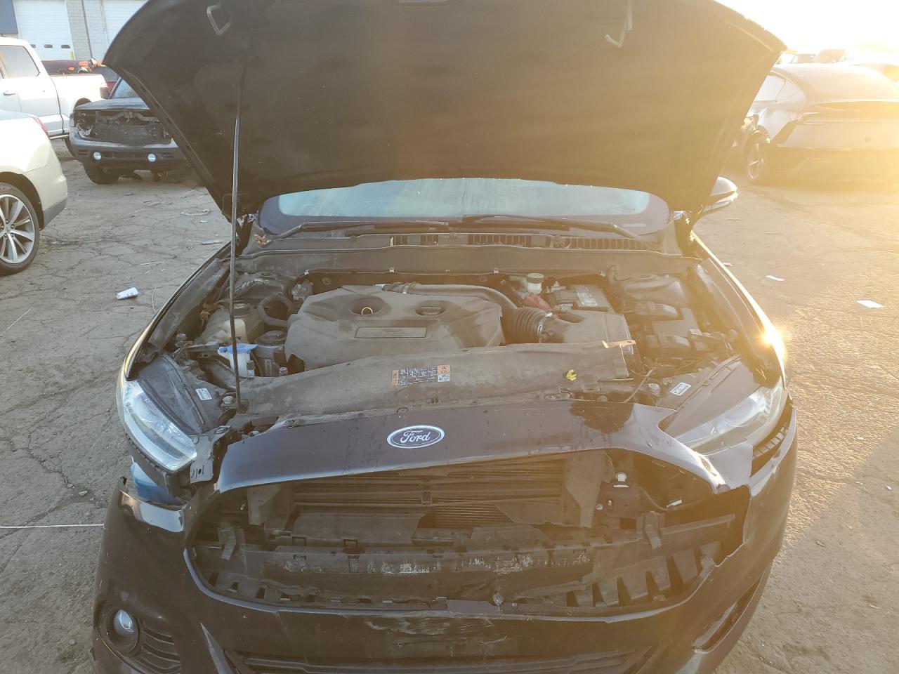 2014 Ford Fusion Titanium VIN: 3FA6P0D95ER292756 Lot: 81879055