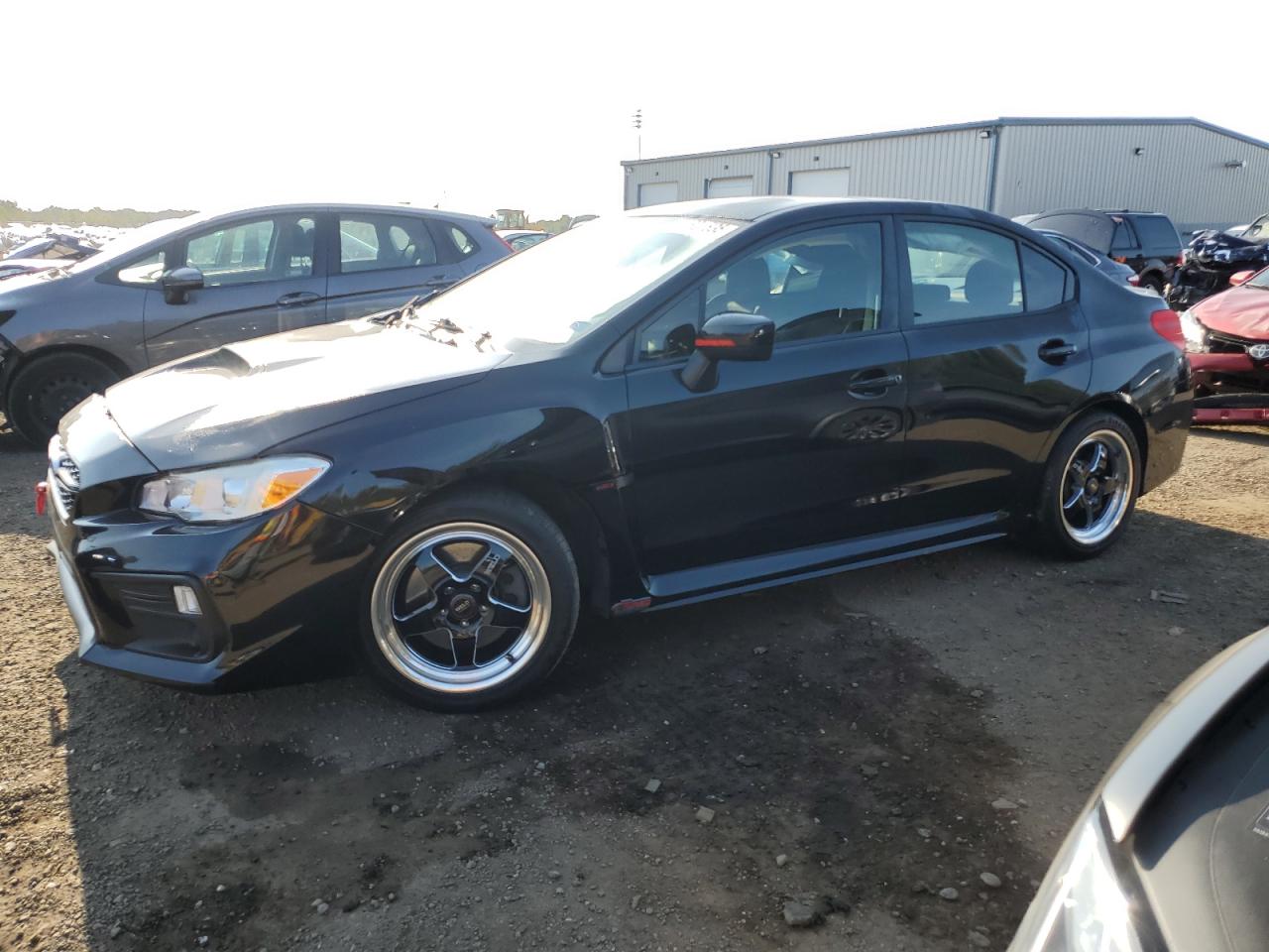 2018 Subaru Wrx black null gas JF1VA1A6XJ9805065 photo #1
