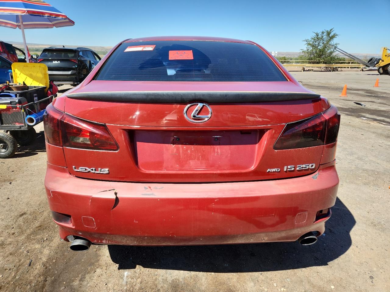 2006 Lexus Is 250 VIN: JTHCK262762003260 Lot: 80400245