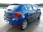 2018 DACIA SANDERO AMBIANCE TCE  for sale at Copart WHITBURN