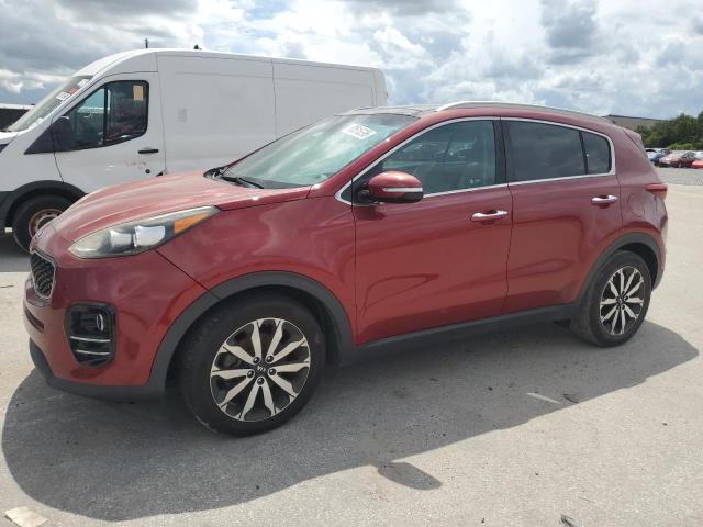 Паркетники KIA SPORTAGE 2017 Красный