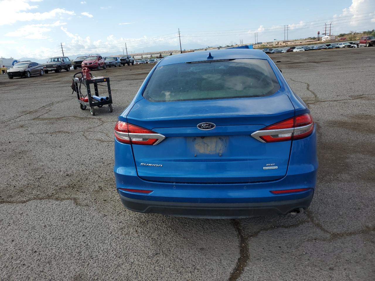 2019 Ford Fusion Se VIN: 3FA6P0HD7KR232729 Lot: 72011045
