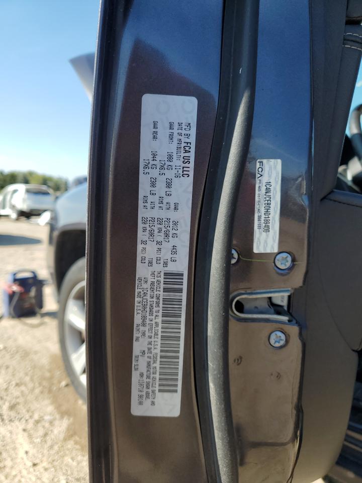 2017 Jeep Compass Latitude VIN: 1C4NJCEB0HD189400 Lot: 81096305