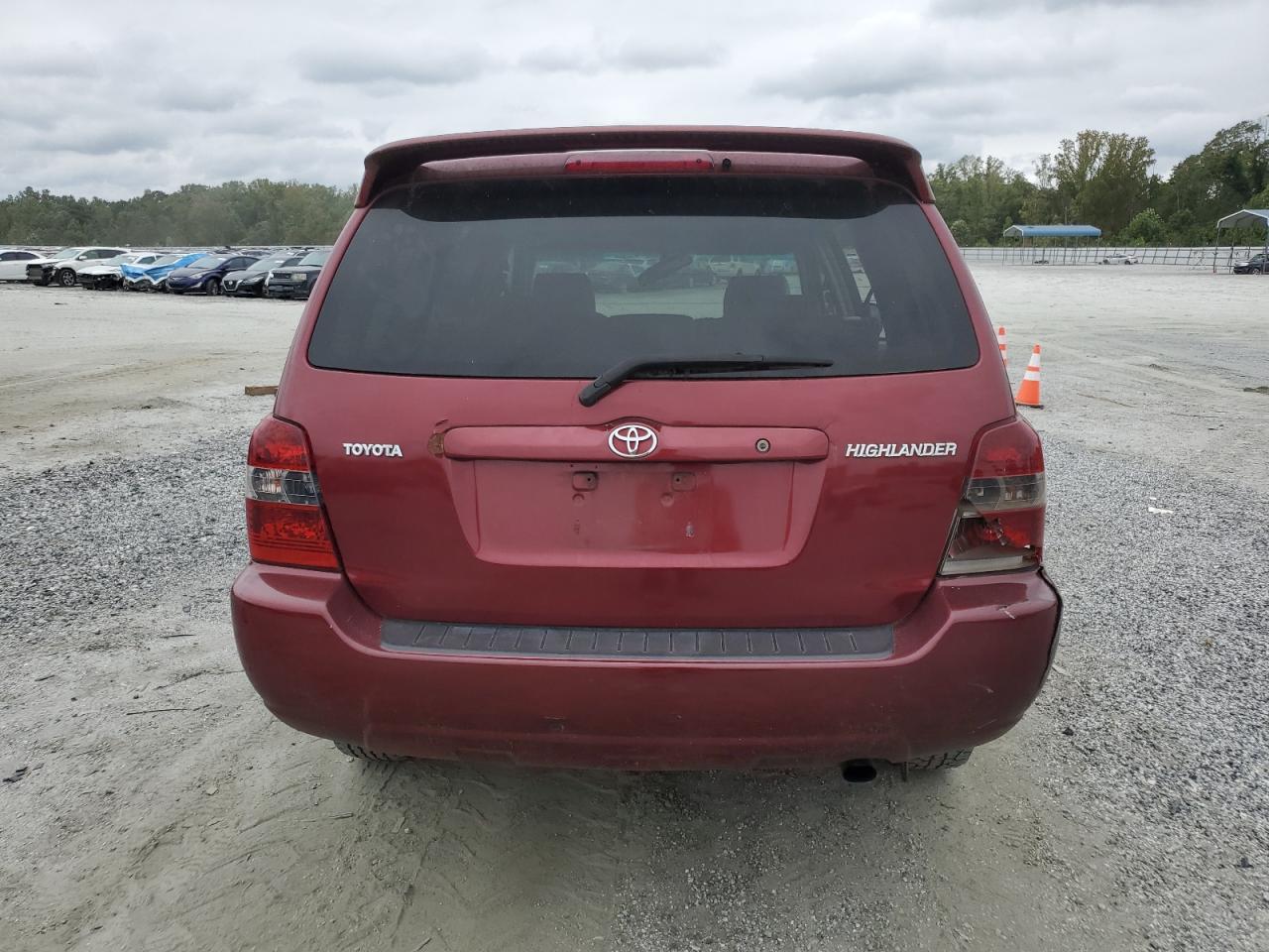 2007 Toyota Highlander VIN: JTEGD21A170155605 Lot: 84644855