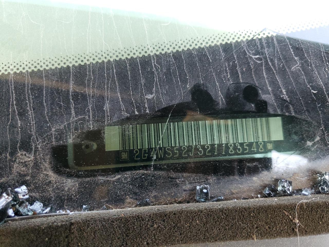 2002 Buick Century Custom VIN: 2G4WS52J321183548 Lot: 84015265