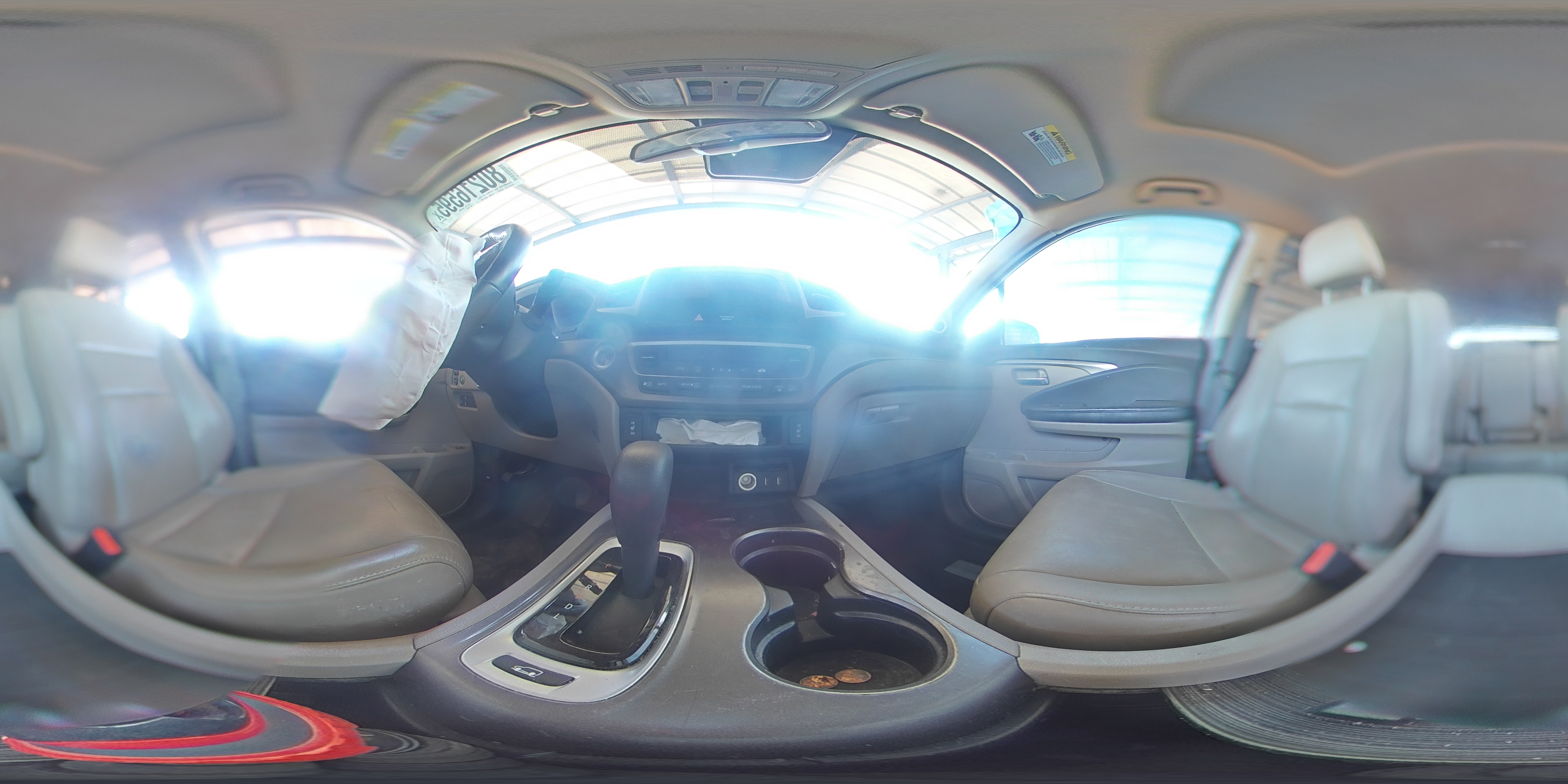 2016 Honda Pilot Exl VIN: 5FNYF6H66GB076864 Lot: 80216595