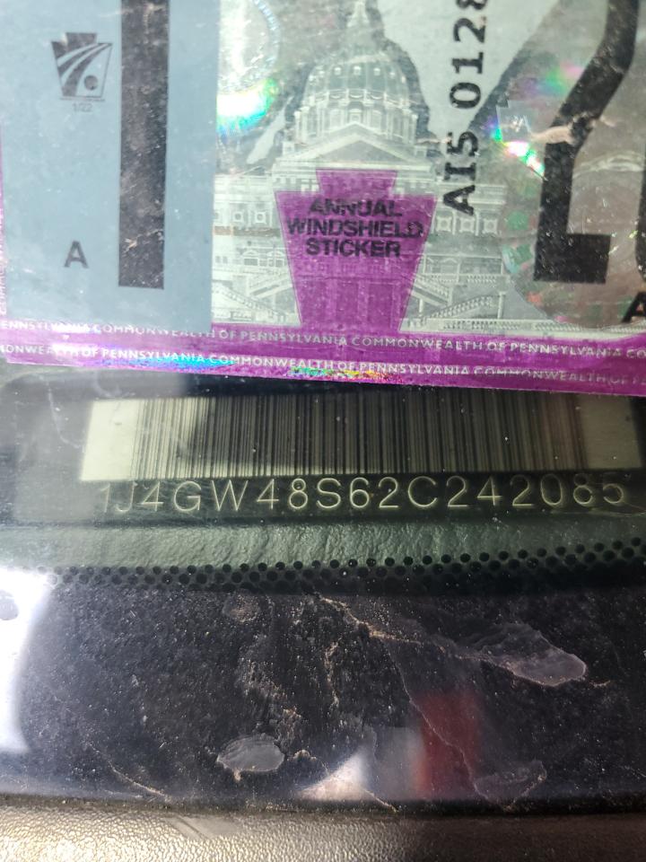 2002 Jeep Grand Cherokee Laredo VIN: 1J4GW48S62C242085 Lot: 80848455