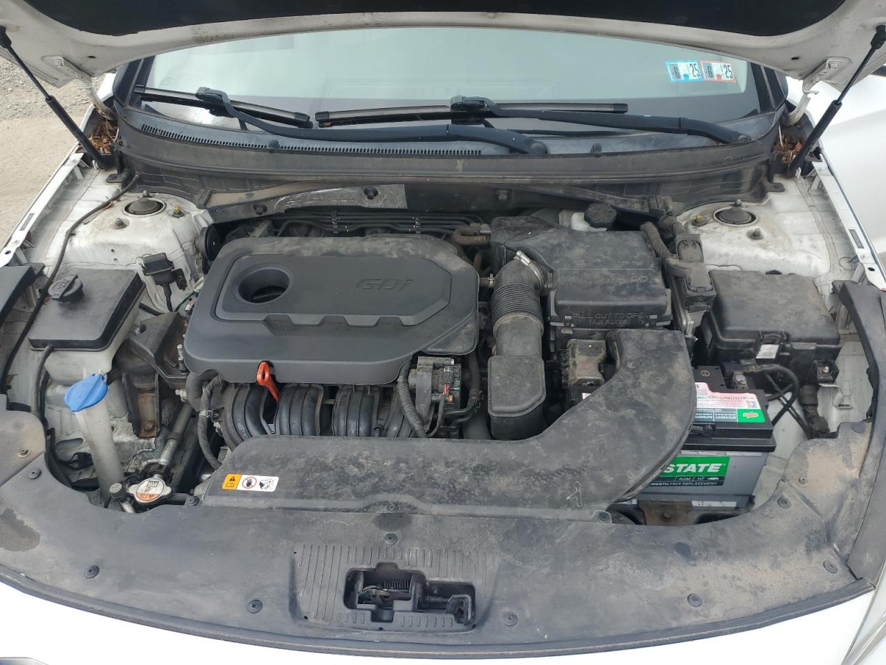 2016 Hyundai Sonata Se VIN: 5NPE24AFXGH296832 Lot: 80822415