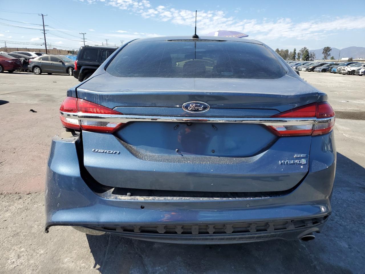 2018 Ford Fusion Se Hybrid VIN: 3FA6P0LU0JR211646 Lot: 83951335