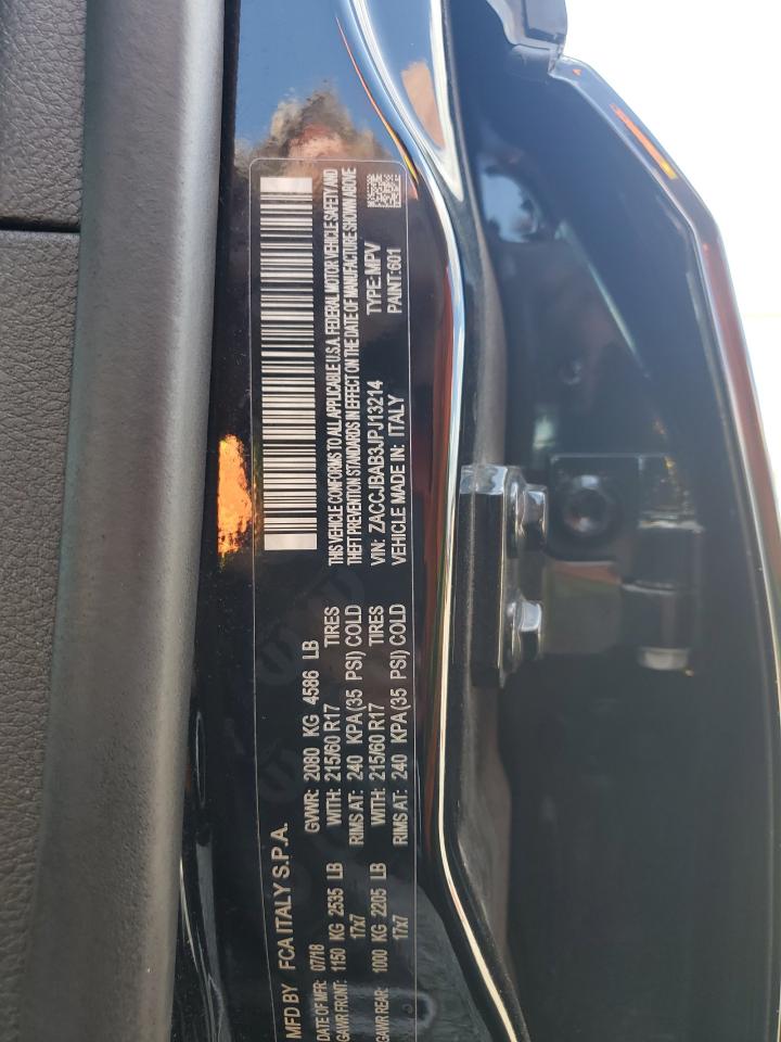 2018 Jeep Renegade Sport VIN: ZACCJBAB3JPJ13214 Lot: 84266335