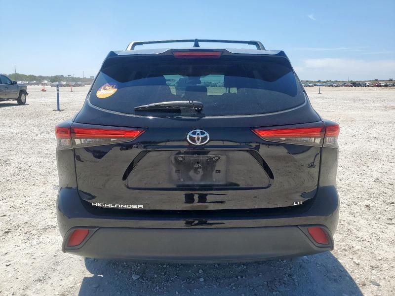  TOYOTA HIGHLANDER 2022 Черный