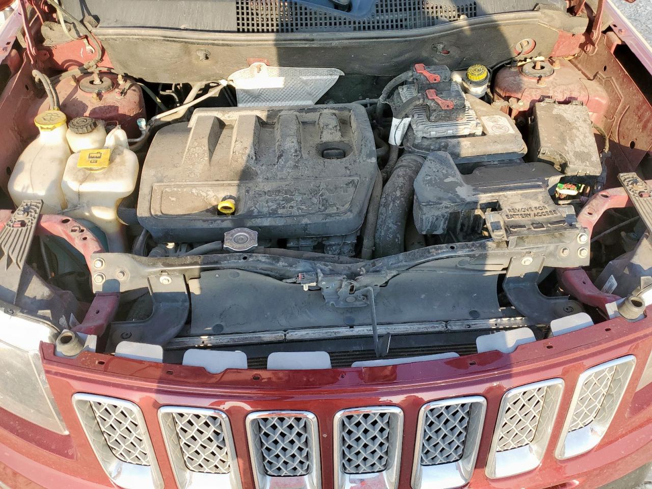 2017 Jeep Compass Latitude VIN: 1C4NJDEB4HD192211 Lot: 81574855