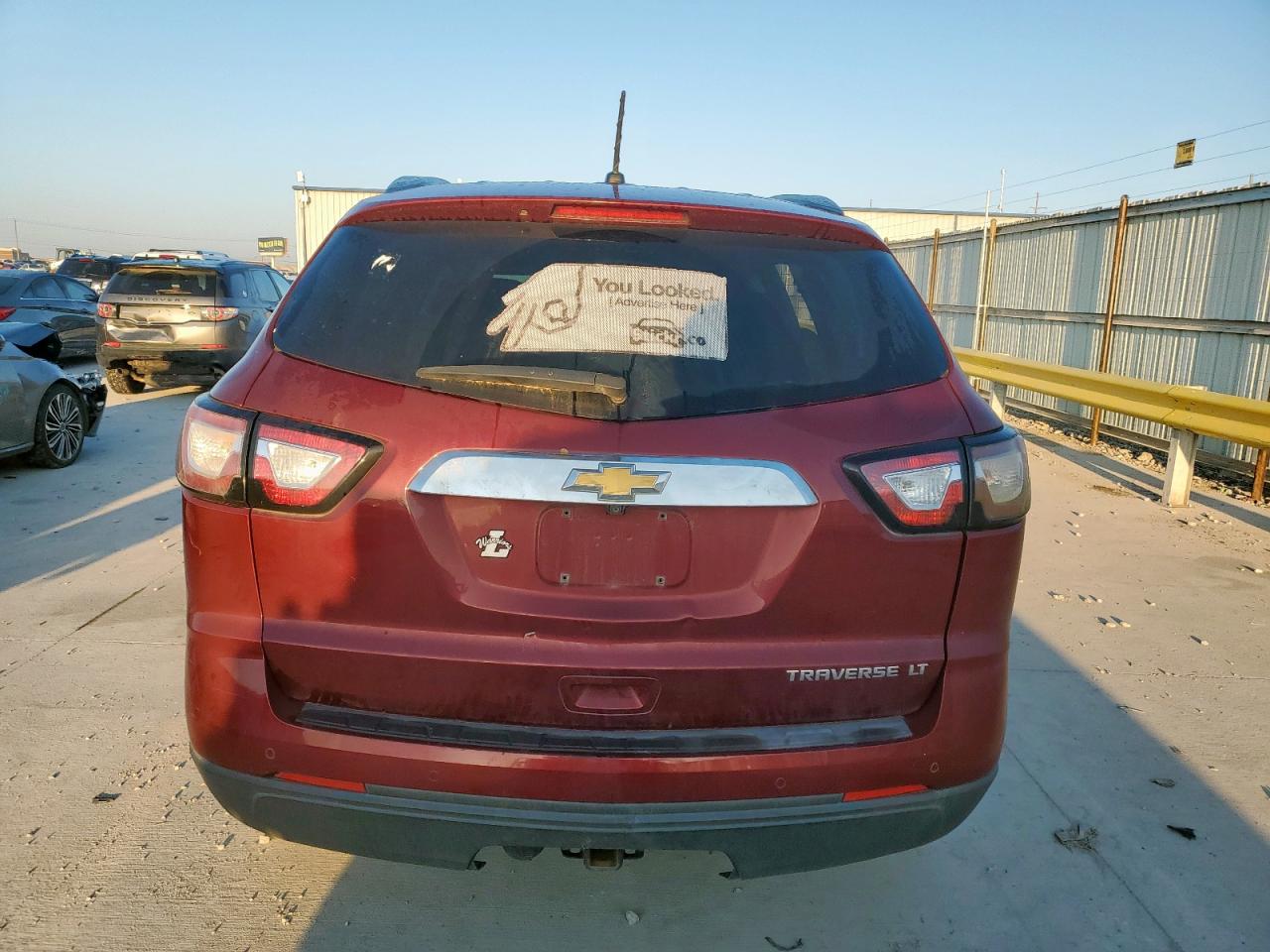 2015 Chevrolet Traverse Lt VIN: 1GNKRGKD8FJ341552 Lot: 81820265