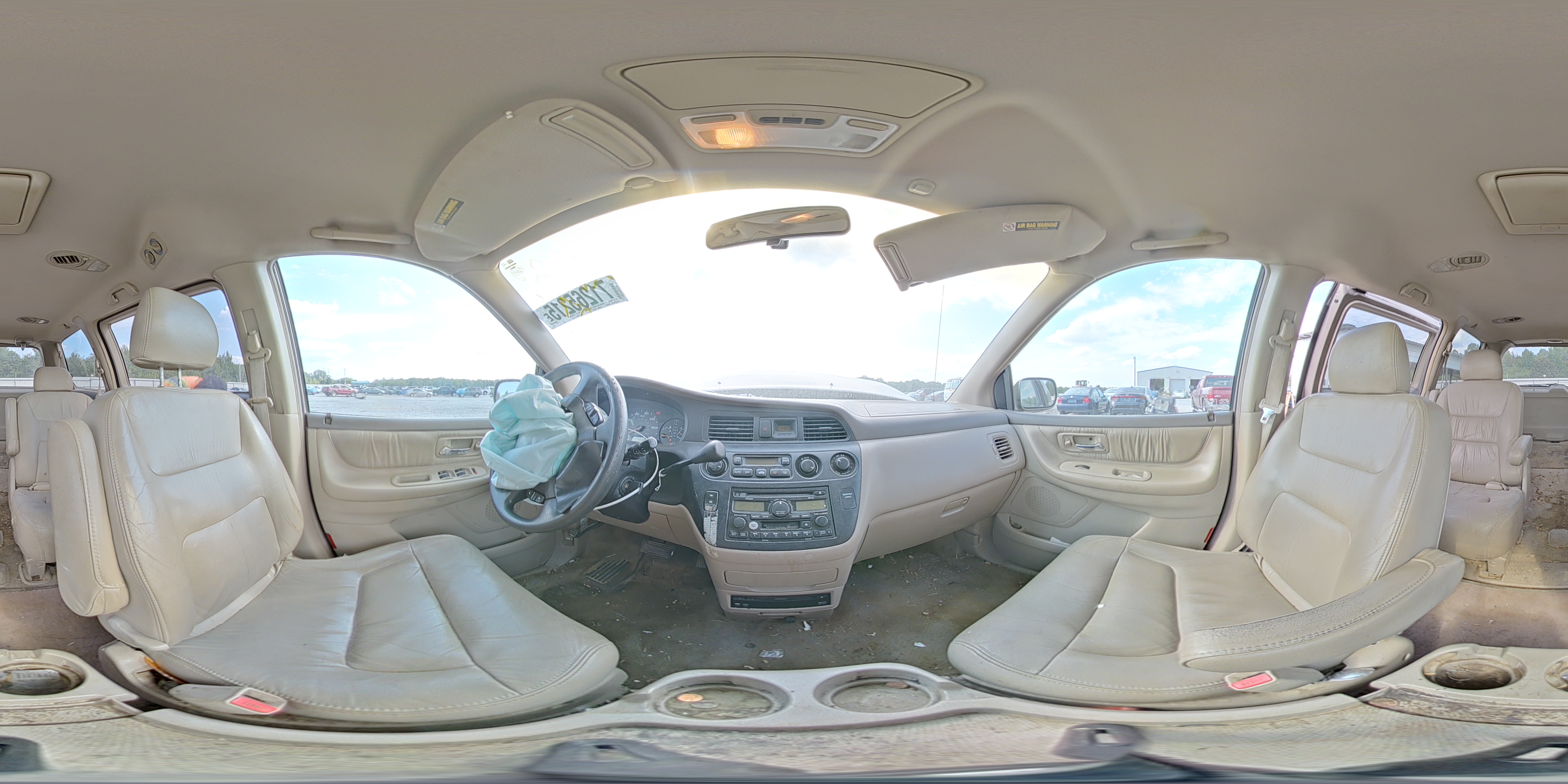 2003 Honda Odyssey Exl VIN: 5FNRL18013B102129 Lot: 71265215