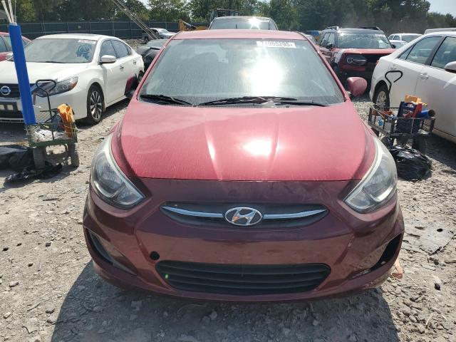  HYUNDAI ACCENT 2017 Красный