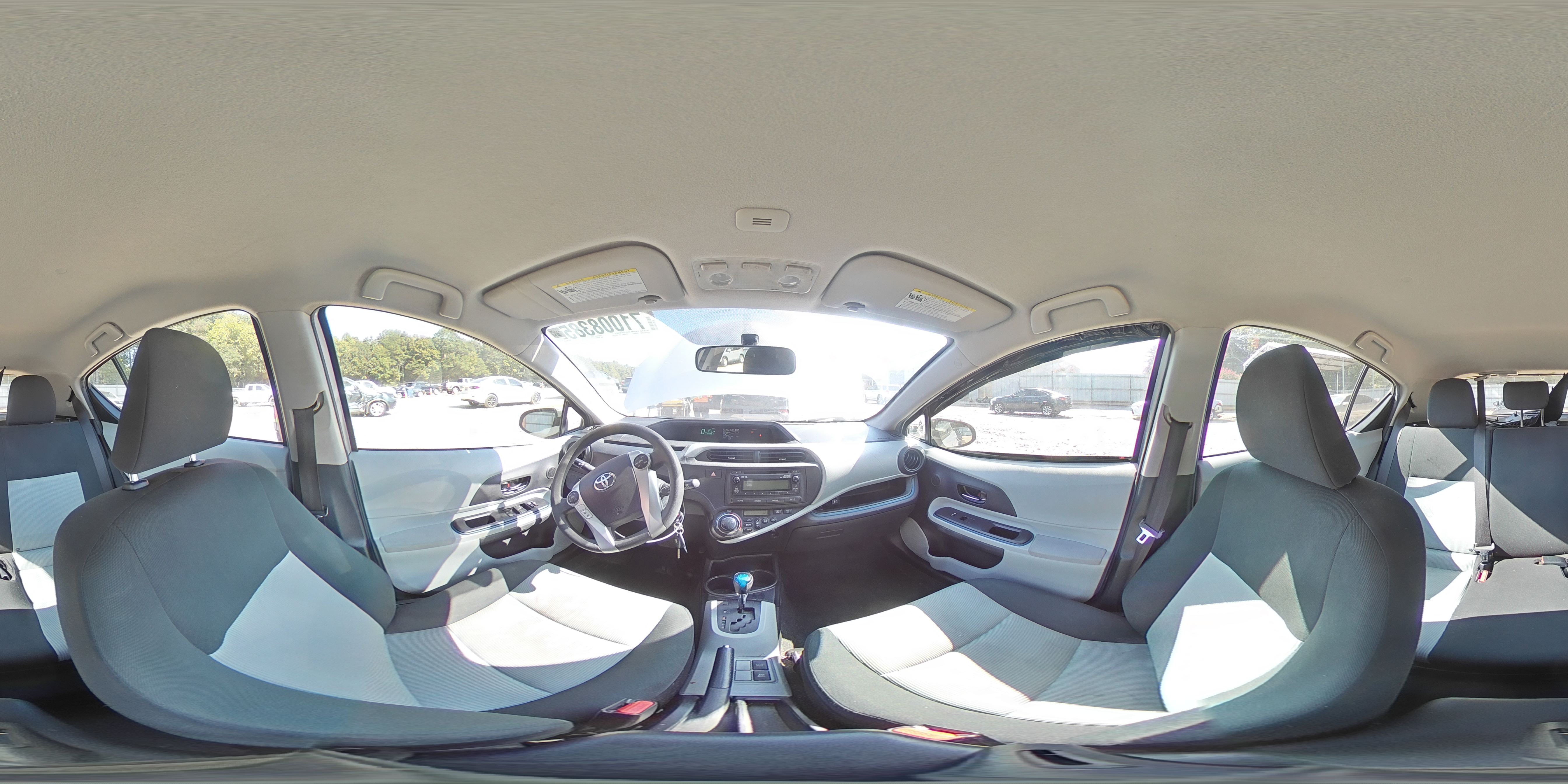 2012 Toyota Prius C VIN: JTDKDTB36C1507960 Lot: 71008385