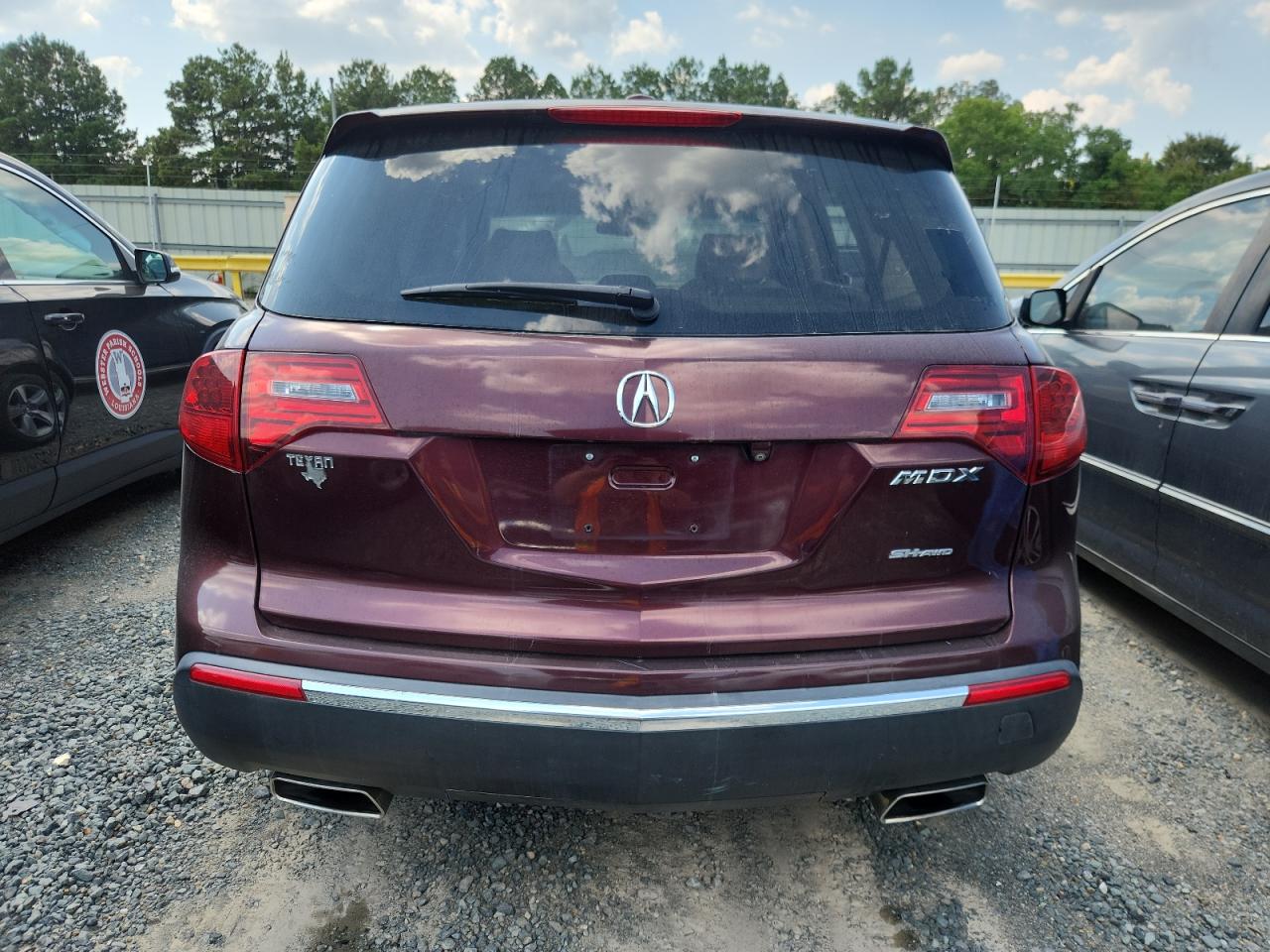 2013 Acura Mdx Technology VIN: 2HNYD2H37DH505109 Lot: 70857125