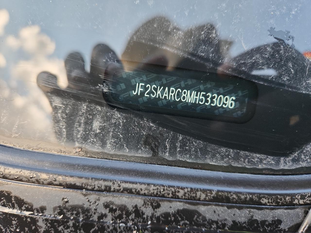 2021 Subaru Forester Sport VIN: JF2SKARC8MH533096 Lot: 71593925