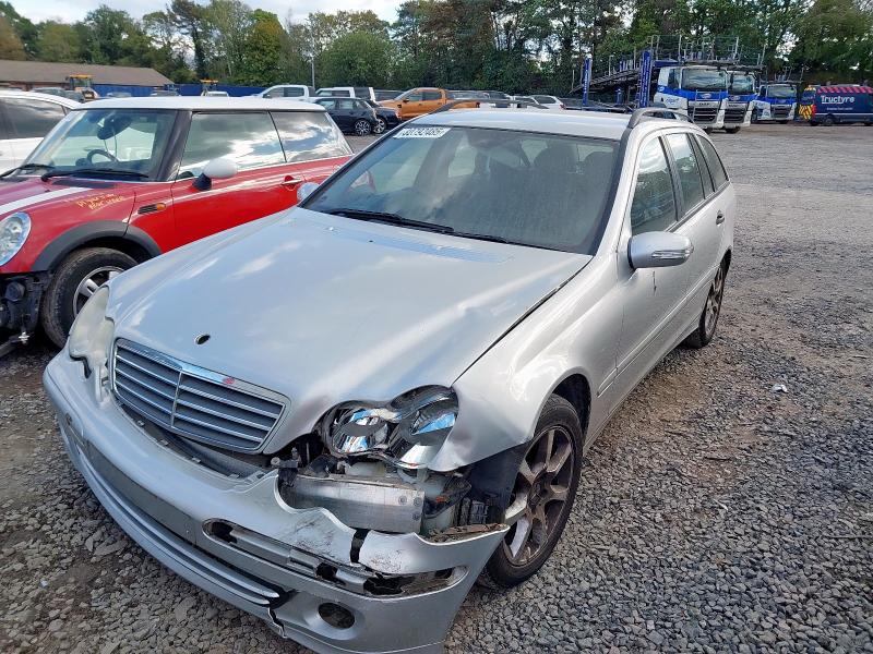 2007 MERCEDES-BENZ C CLASS C180K CLASSIC SE 5DR AUTO for sale at Copart WOLVERHAMPTON