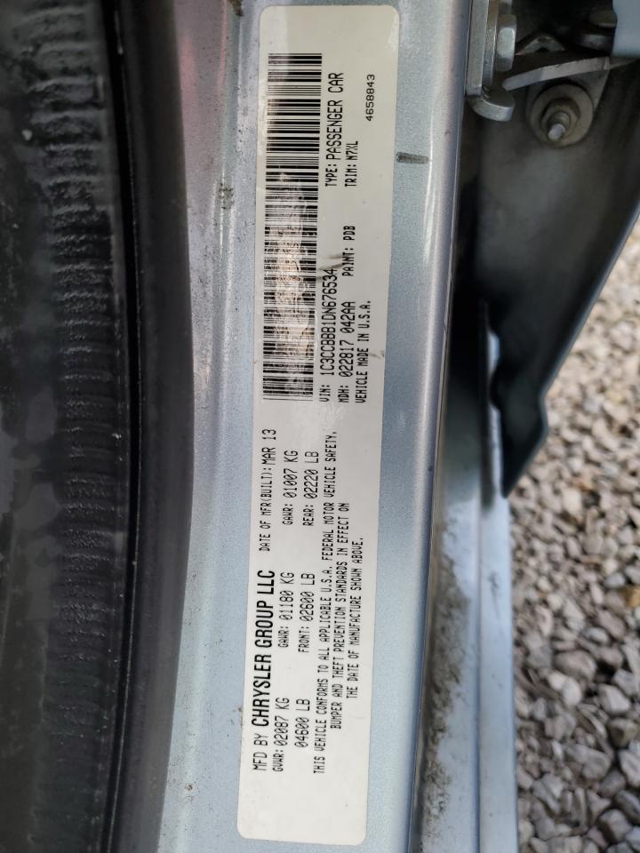 2013 Chrysler 200 Touring VIN: 1C3CCBBB1DN676534 Lot: 81332435