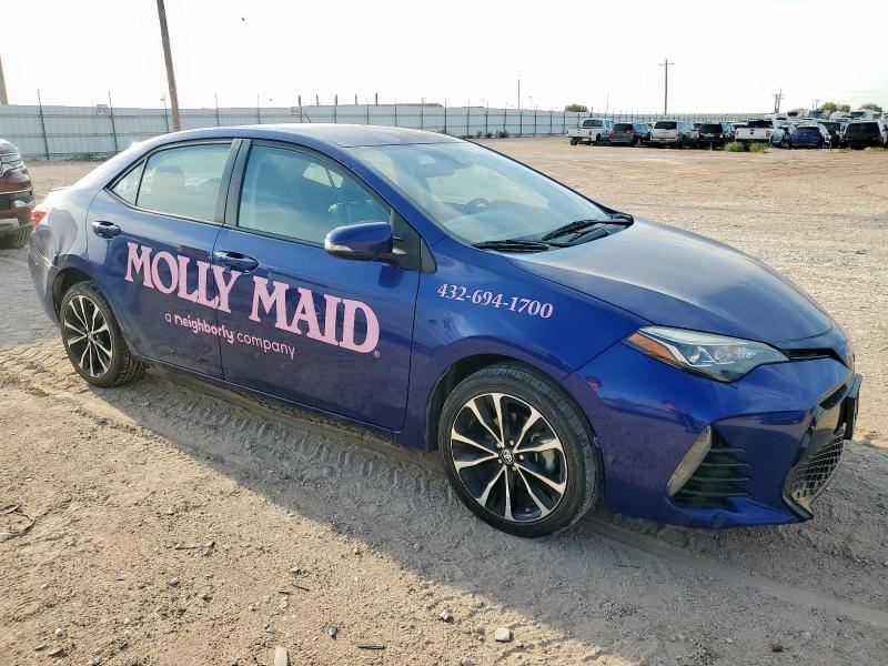  TOYOTA COROLLA 2018 Синий