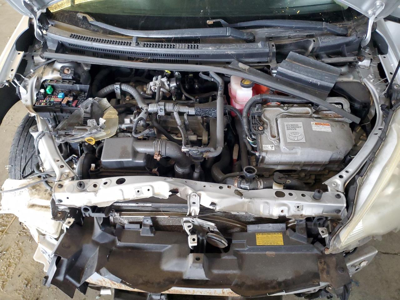 2012 Toyota Prius C VIN: JTDKDTB36C1525259 Lot: 81907575