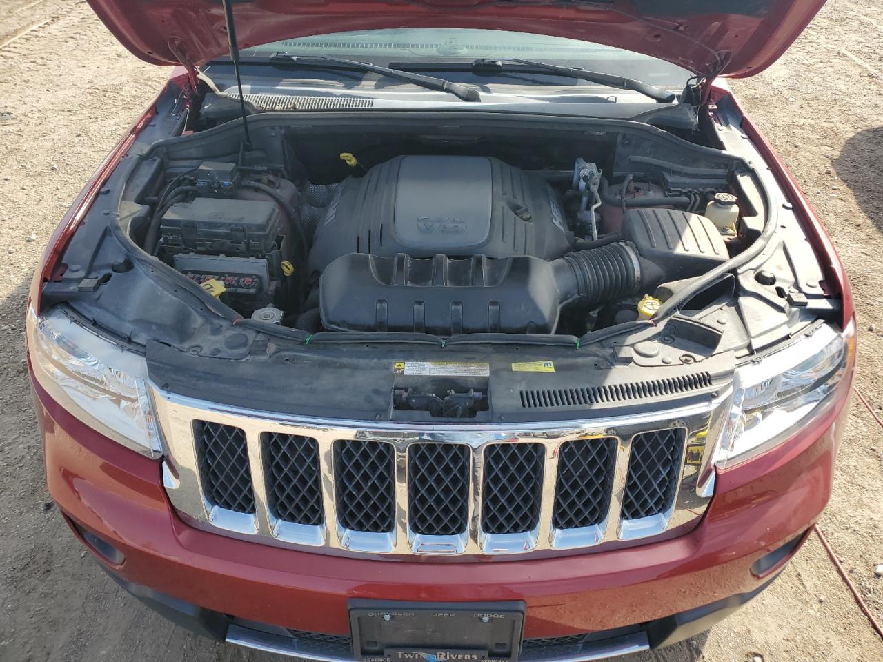 2011 Jeep Grand Cherokee Overland VIN: 1J4RR6GT4BC702477 Lot: 80075475