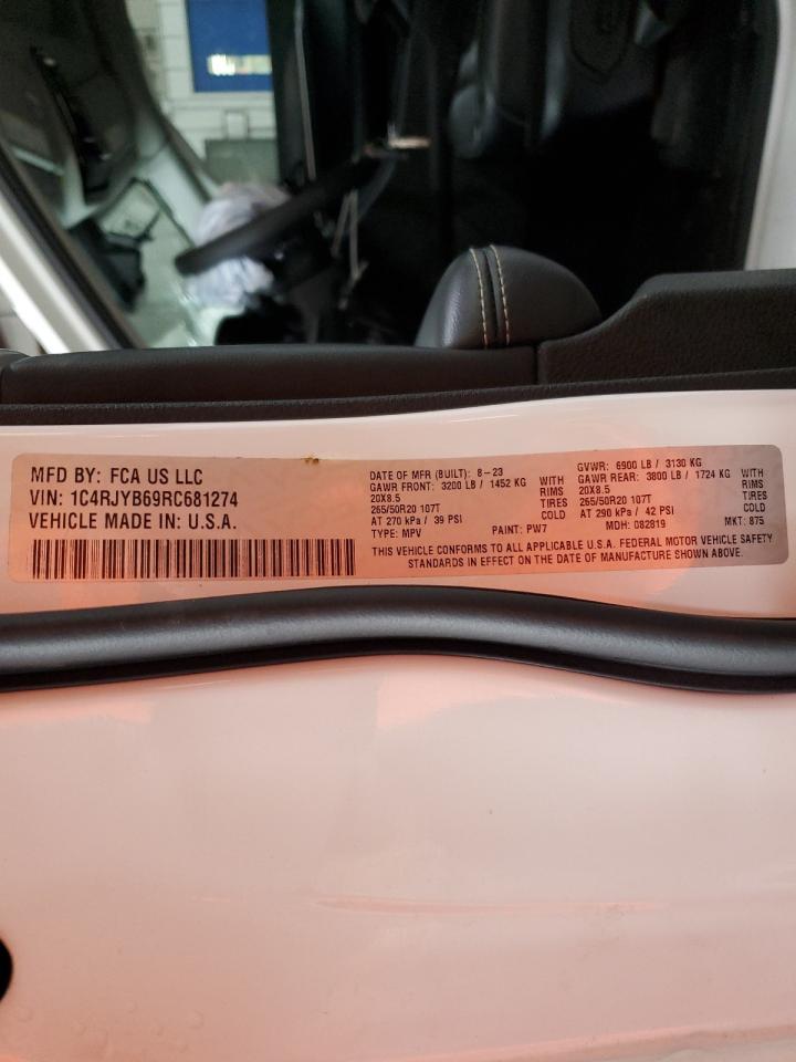 2024 Jeep Grand Cherokee Limited 4Xe VIN: 1C4RJYB69RC681274 Lot: 71669875