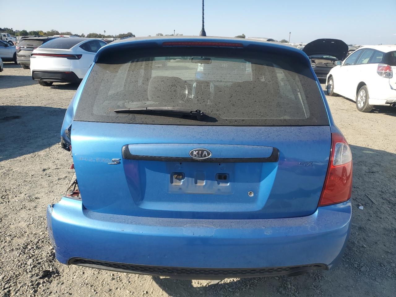2007 Kia Spectra5 Sx VIN: KNAFE162075006207 Lot: 80697425
