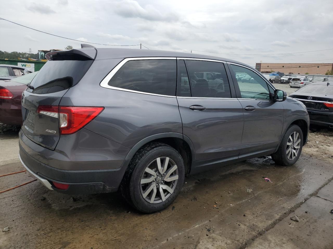 2019 Honda Pilot Exl grey null gas 5FNYF6H51KB096570 photo #4
