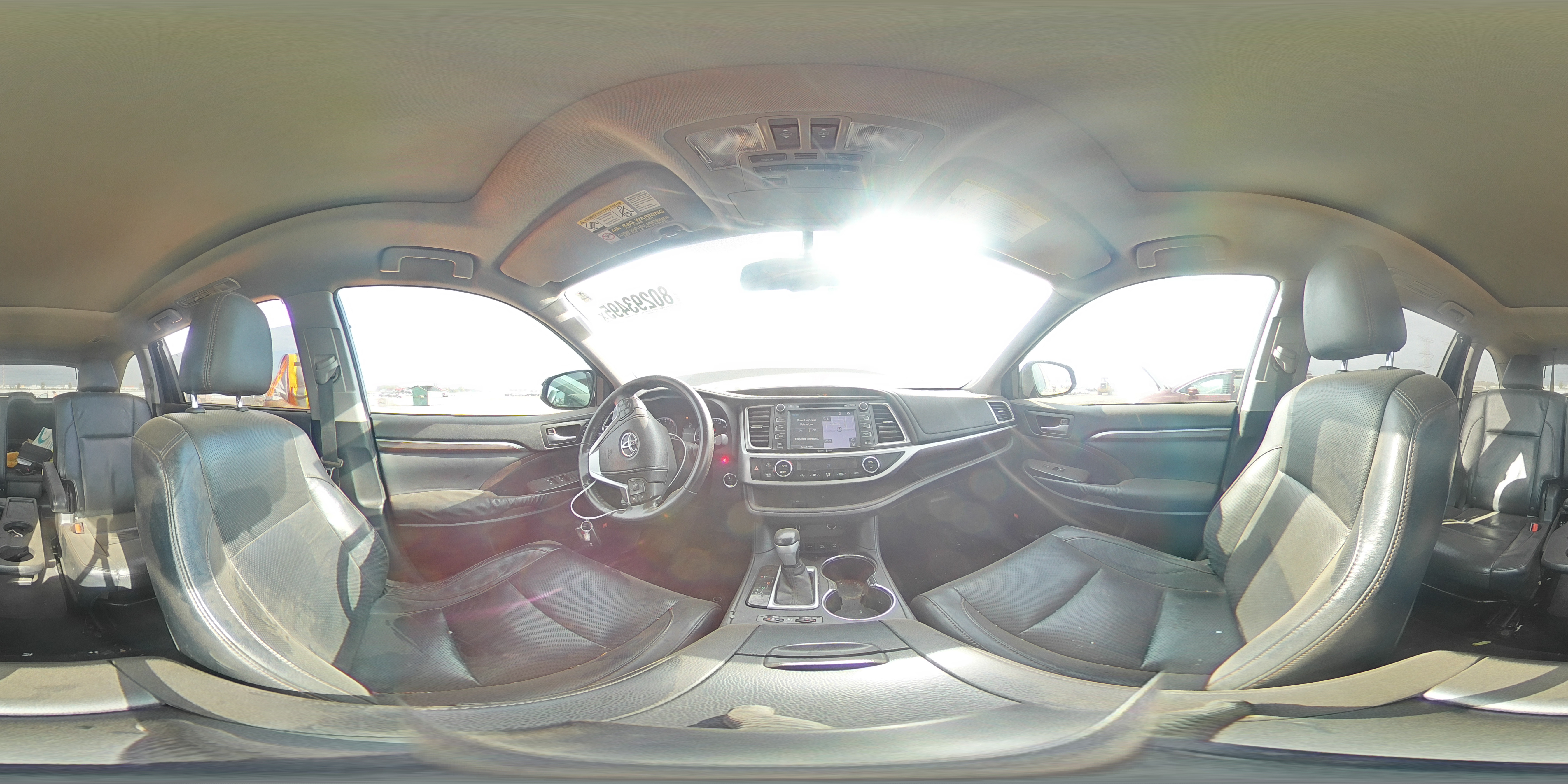 2015 Toyota Highlander Limited VIN: 5TDDKRFH0FS081603 Lot: 80293495