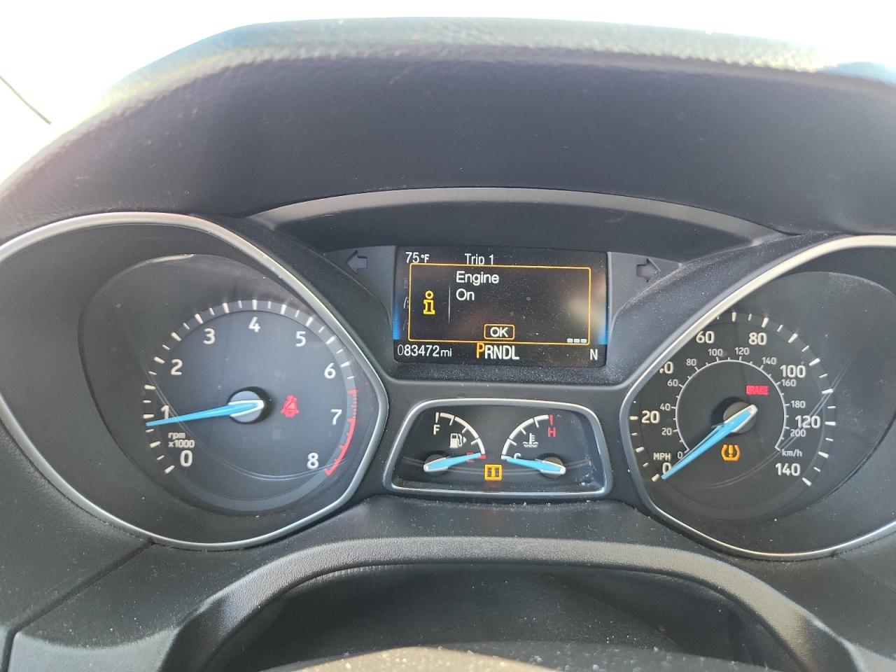 2018 Ford Focus Se VIN: 1FADP3F20JL229033 Lot: 81323145