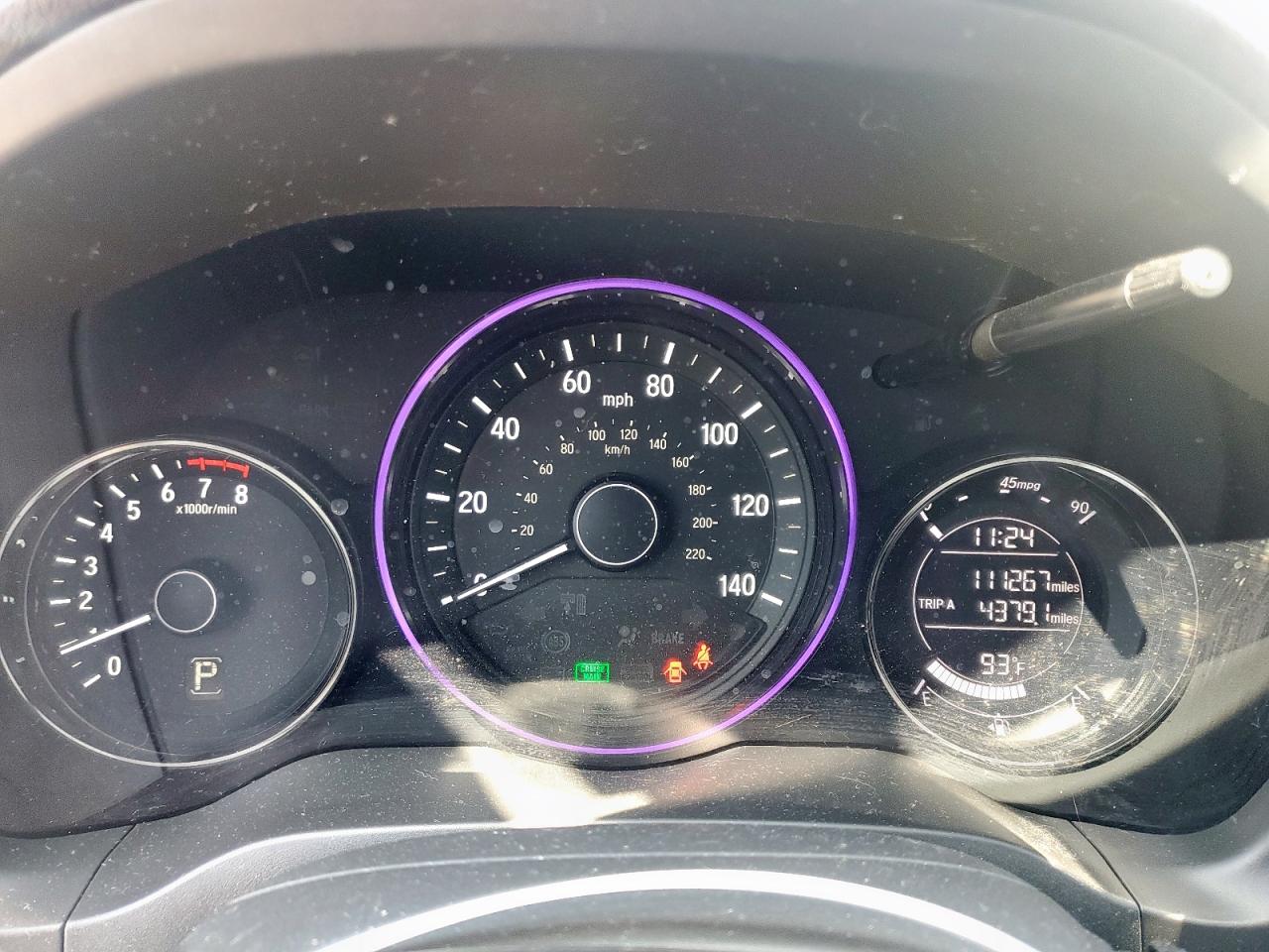 2016 Honda Hr-V Ex VIN: 3CZRU6H5XGM707333 Lot: 71094755