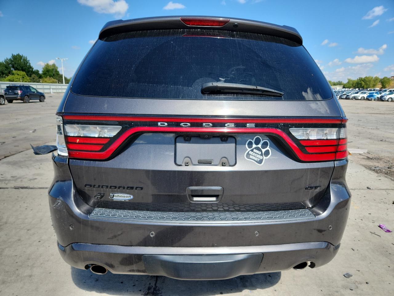 2019 Dodge Durango Gt VIN: 1C4RDJDGXKC599385 Lot: 81716175