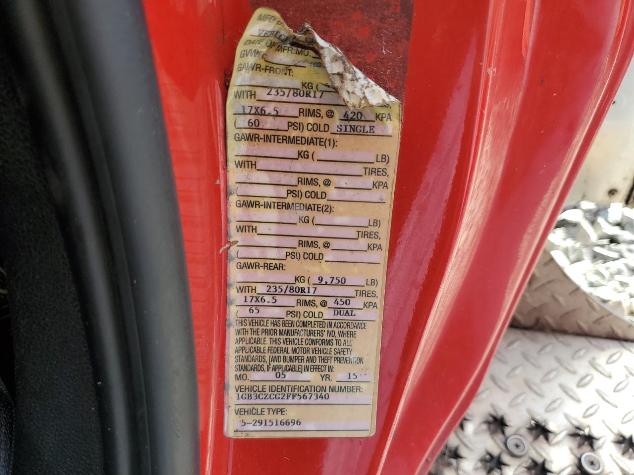 2015 Chevrolet Silverado C3500 Lt VIN: 1GB3CZCG2FF567340 Lot: 71621325